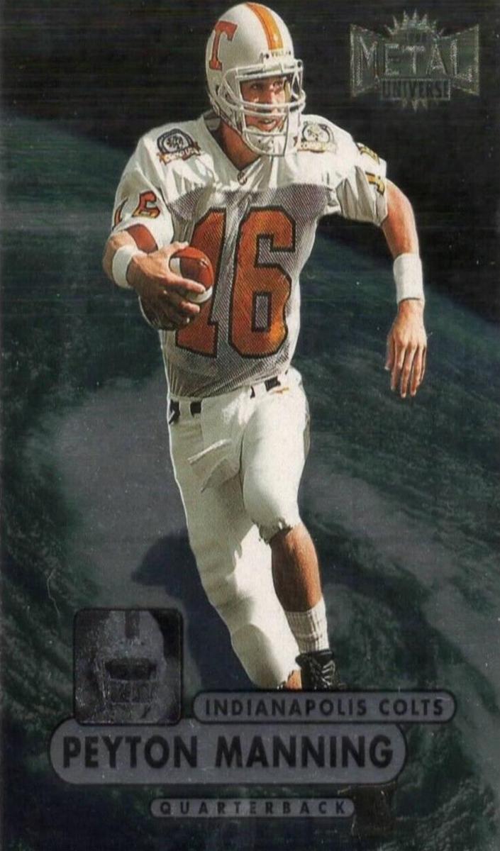 1998 Metal Universe Football Peyton Manning #189 PSA 10