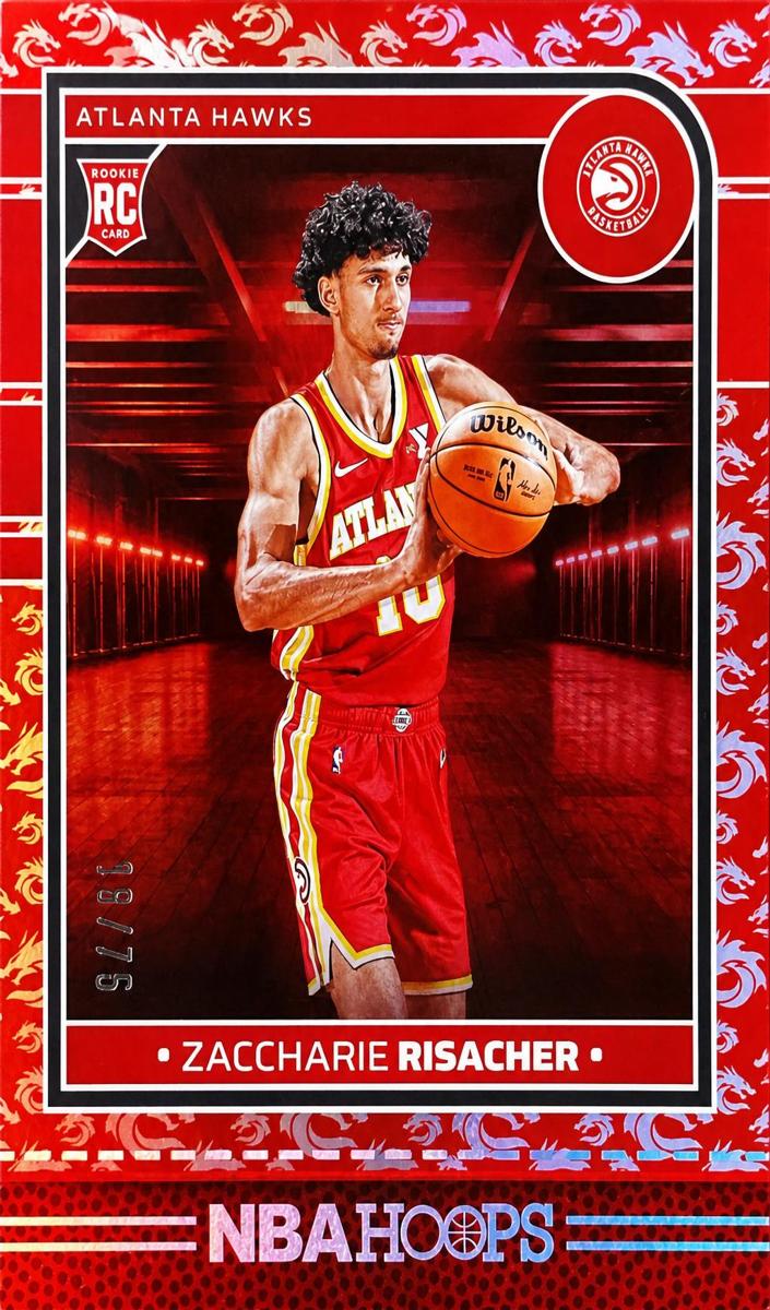 2024 Panini Hoops Basketball Dragon Year Zaccharie Risacher #231