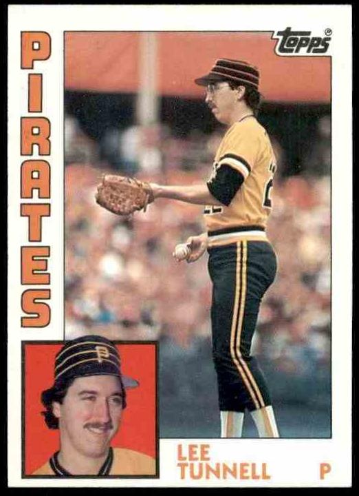 1984 Topps Baseball Lee Tunnell #384 PSA 10