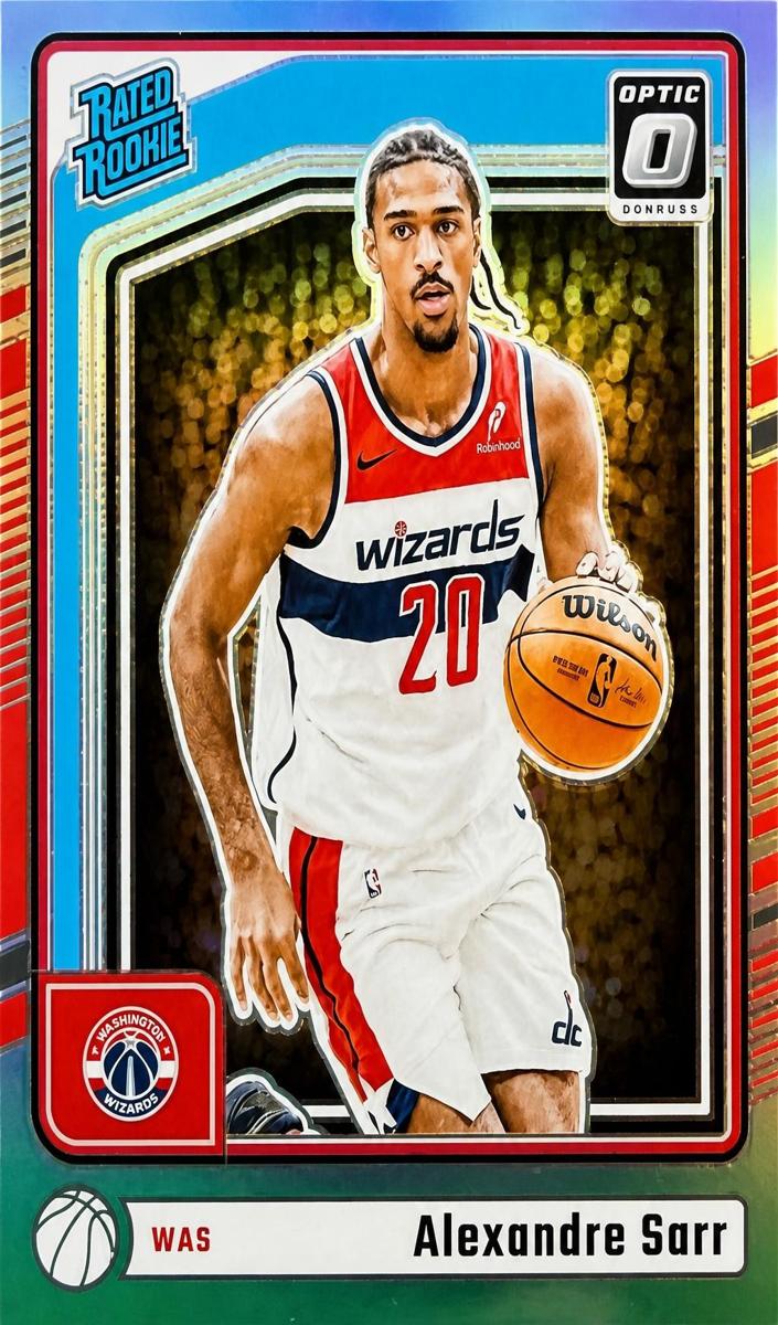2024 Panini Donruss Basketball Holo Alexandre Sarr #P-215 PSA 10