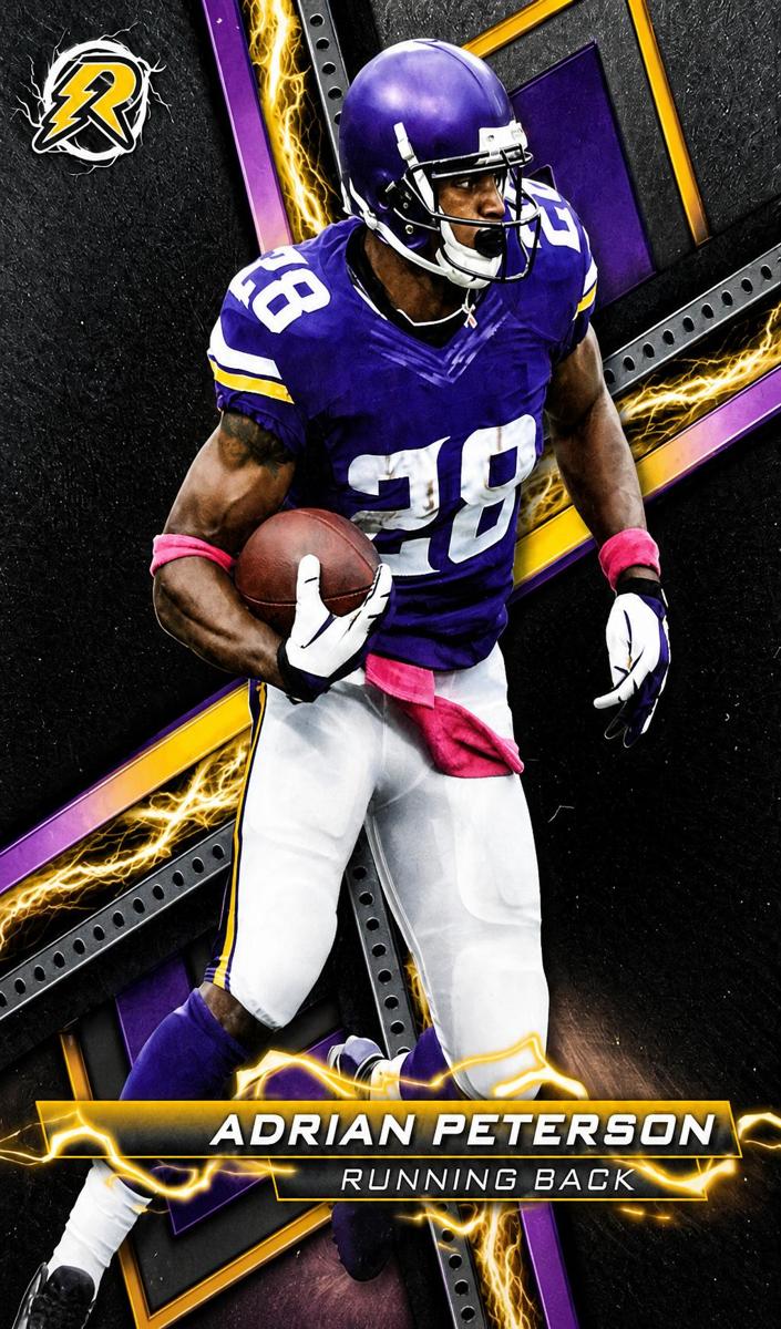 2023 Topps Composite Football Adrian Peterson #84