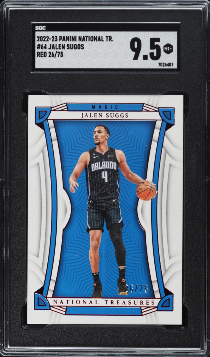 2022 Panini National Treasures Basketball Red Jalen Suggs #64