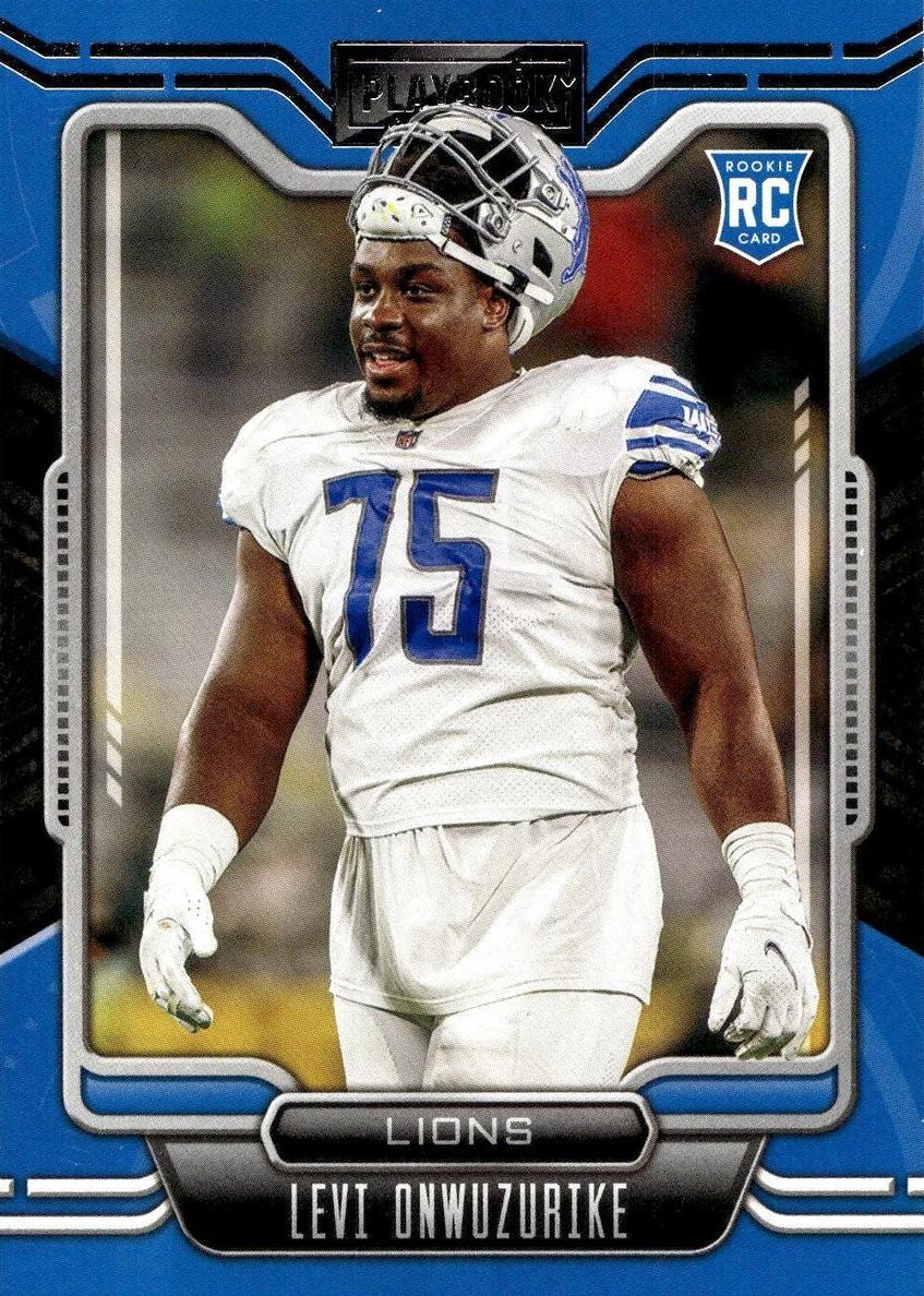2021 Panini Playbook Football Levi Onwuzurike #160