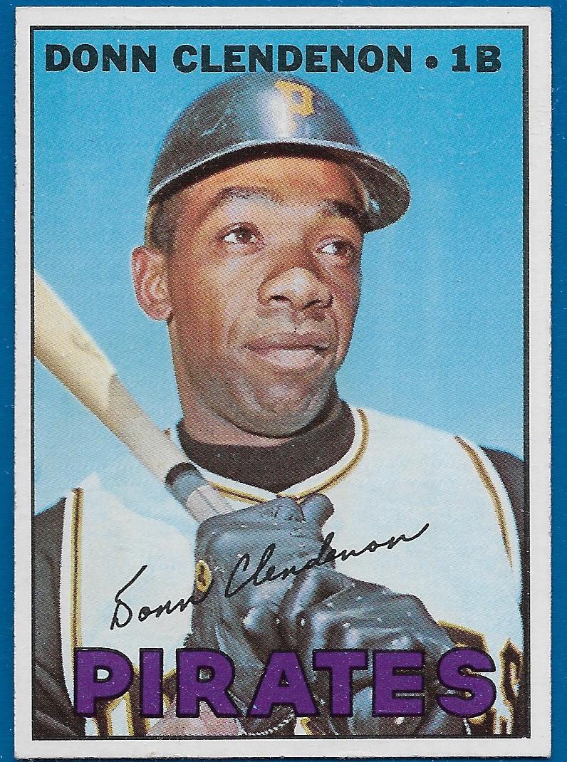 1967 Topps Baseball Donn Clendenon #535