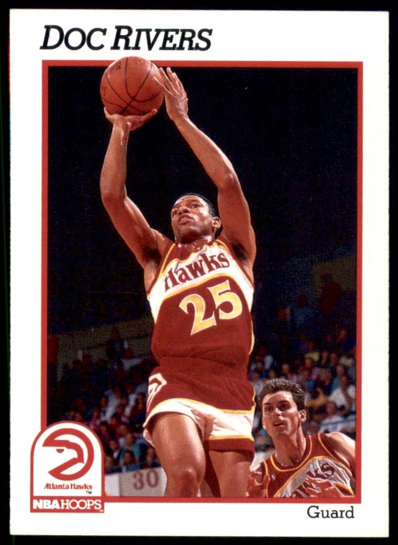 1991 Hoops Basketball Doc Rivers #4 PSA 9