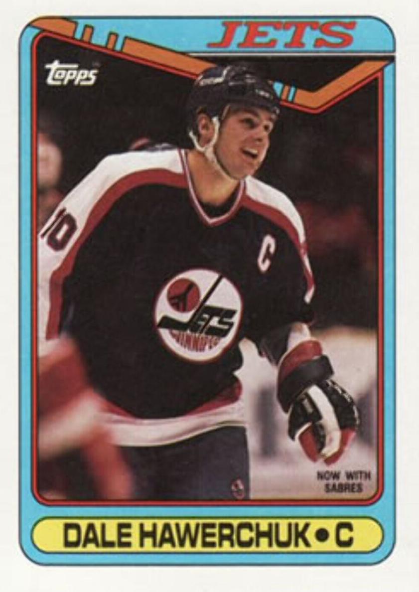1990 Topps Hockey Dale Hawerchuk #141