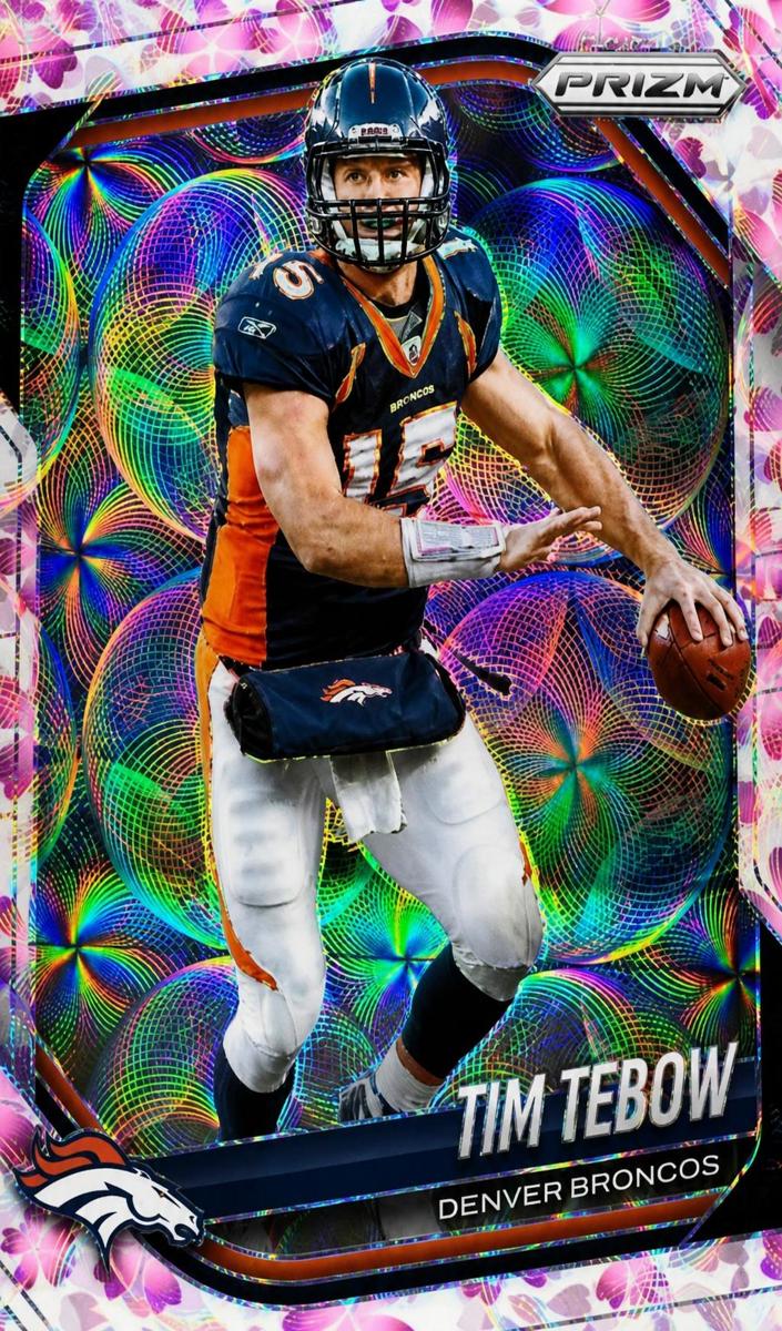 2025 Panini Prizm Football Choice Cherry Blossom Tim Tebow #300