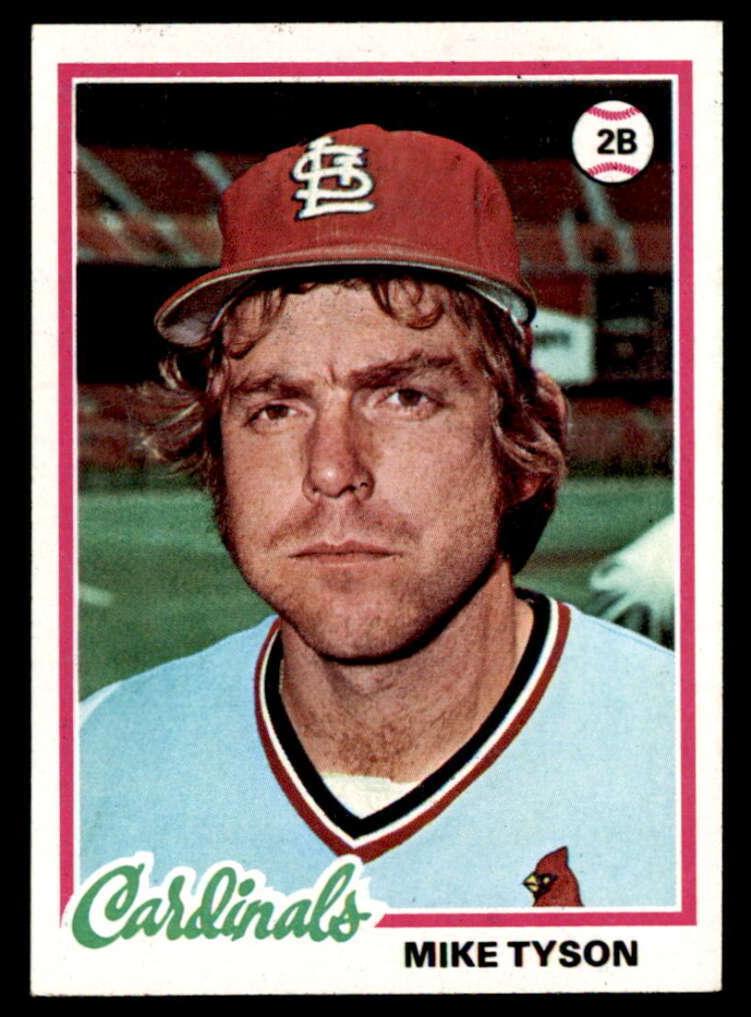 1978 Topps Baseball Mike Tyson #111