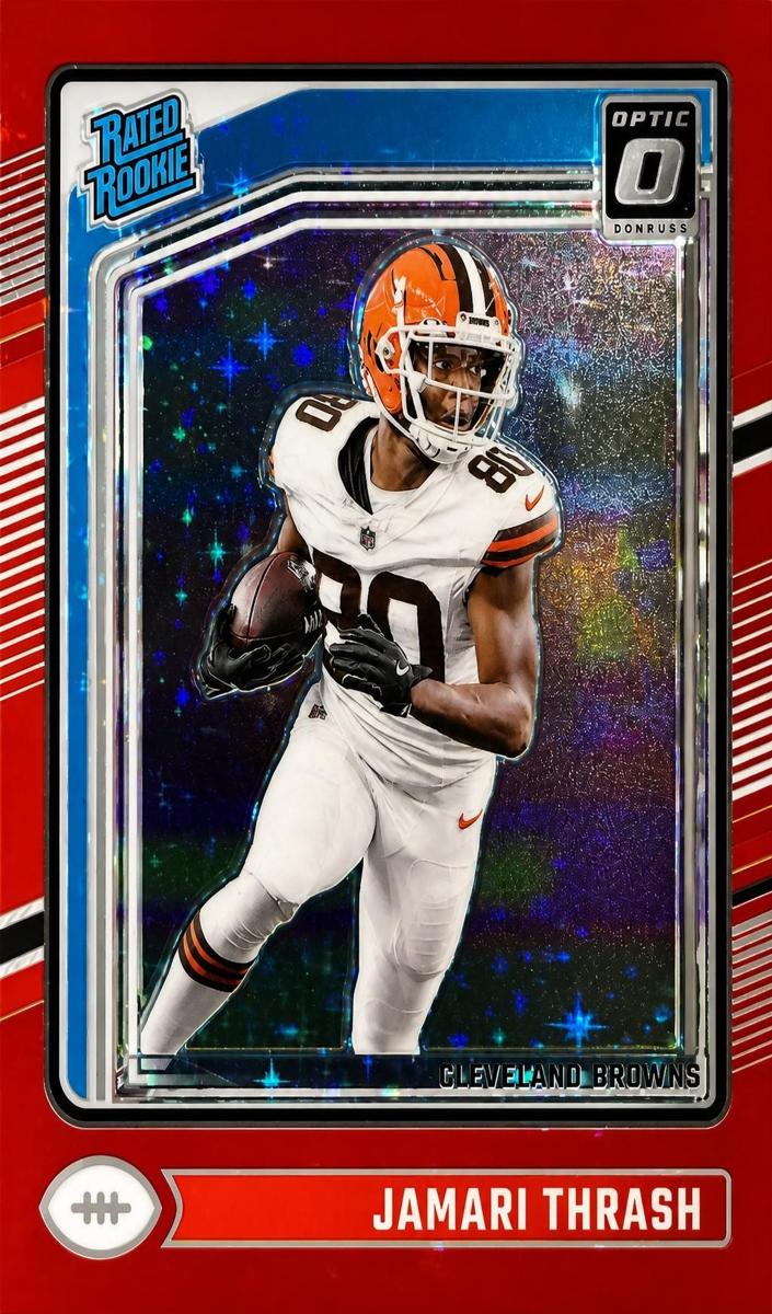 2024 Donruss Optic Football Red Stars Jamari Thrash #241