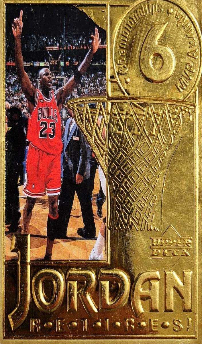 1999 Upper Deck 22 KT Gold Michael Jordan Basketball Michael Jordan #NNO