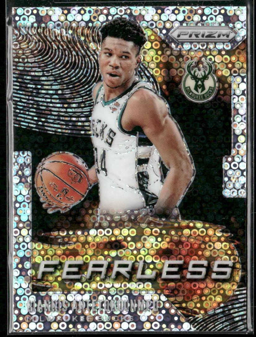 2019 Panini Prizm Basketball Fast Break Giannis Antetokounmpo #7 PSA 10