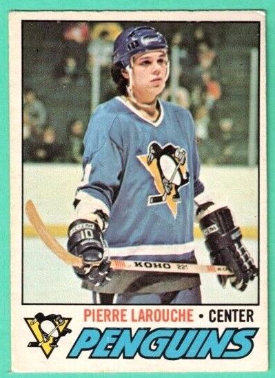 1977 O-Pee-Chee Hockey Pierre Larouche #102 PSA 8