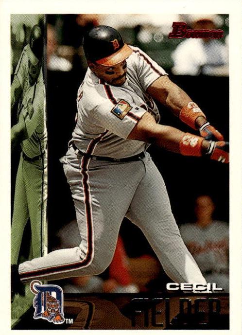 1995 Bowman Baseball Cecil Fielder #416