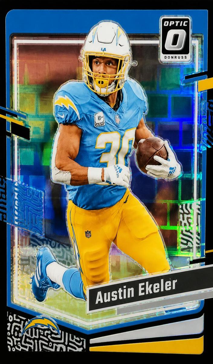 2023 Donruss Optic Football Black Pandora Austin Ekeler #101