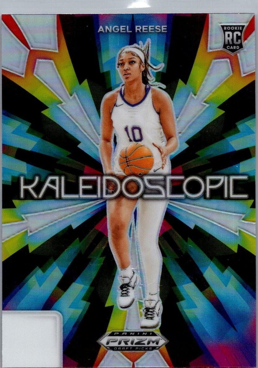 2024 Panini Prizm Draft Picks Basketball Silver Angel Reese #20 PSA 10