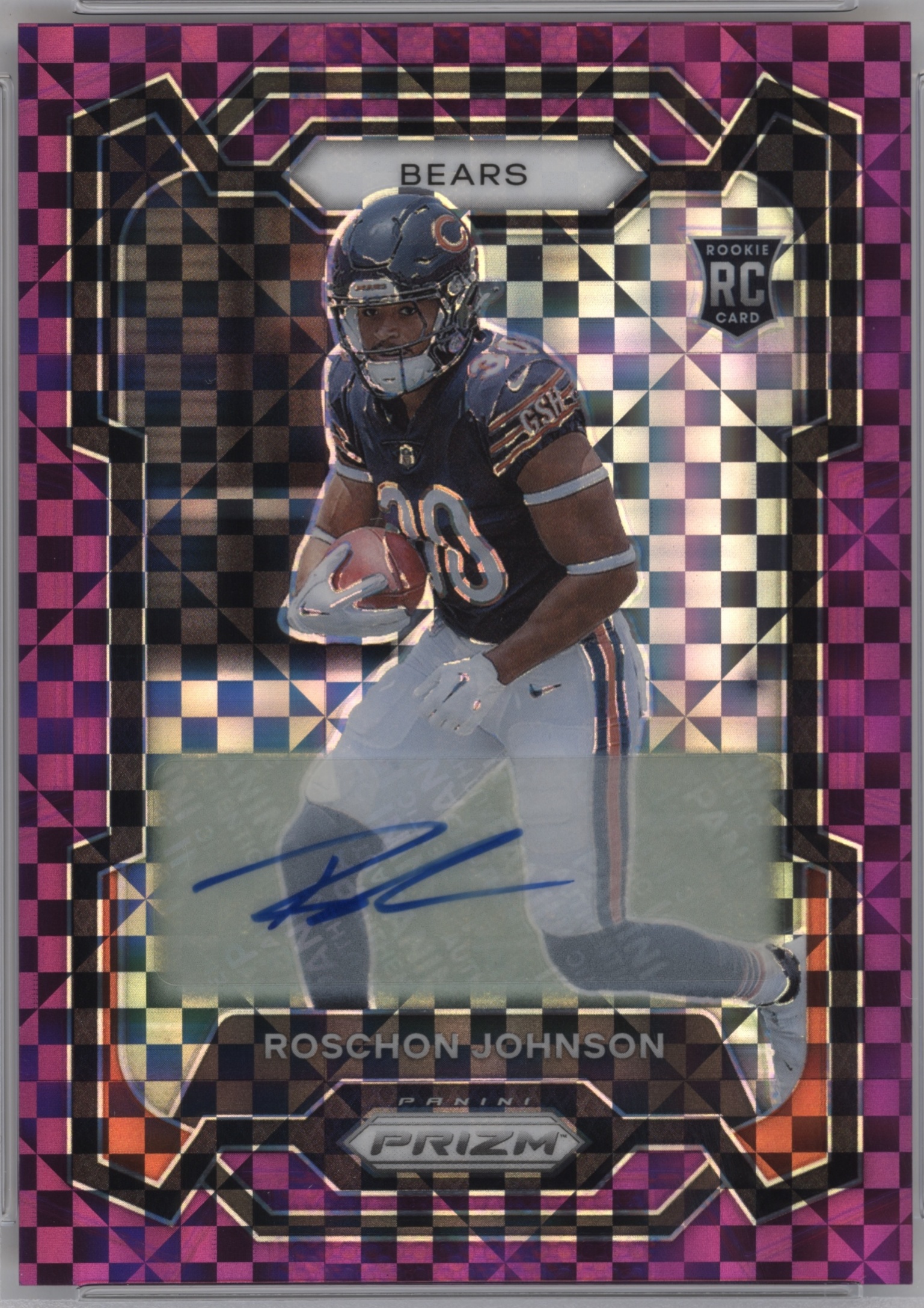 2023 Panini Prizm Football Purple Power Roschon Johnson #314