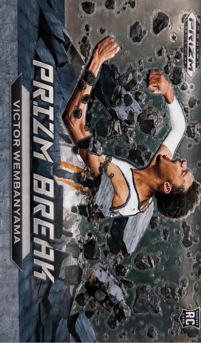 2023 Panini Prizm Draft Picks Basketball Silver Victor Wembanyama #1 PSA 9