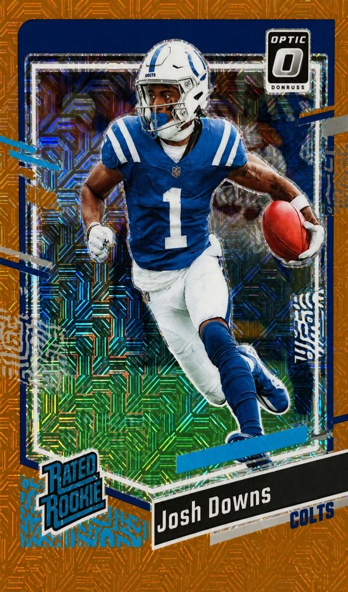 2023 Donruss Optic Football Bronze Mojo Josh Downs #248