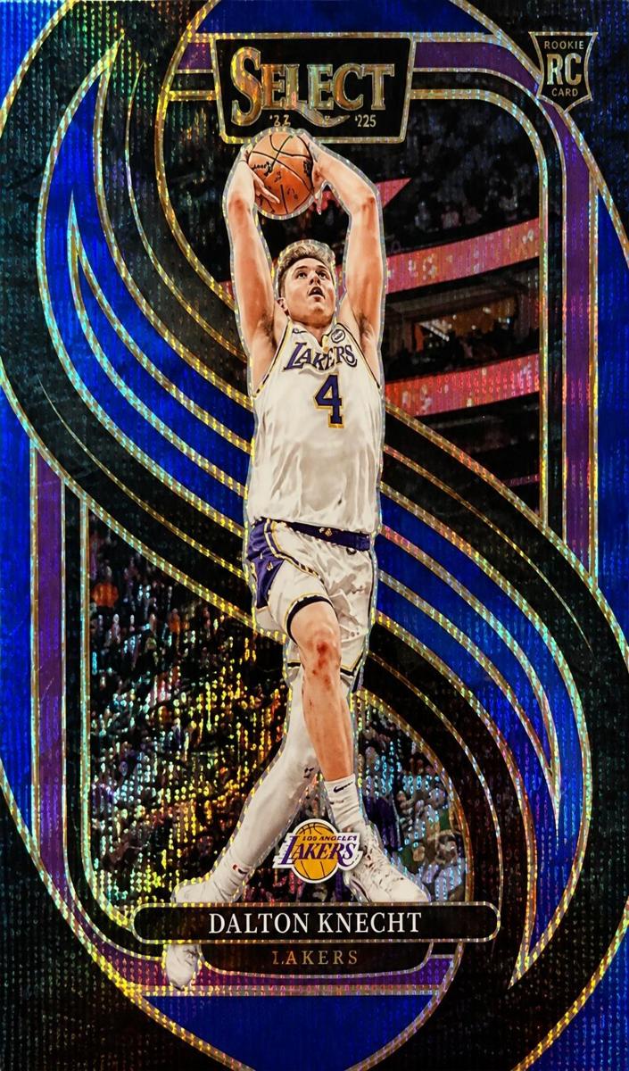 2024 Panini Select Basketball Blue Wave Dalton Knecht #186