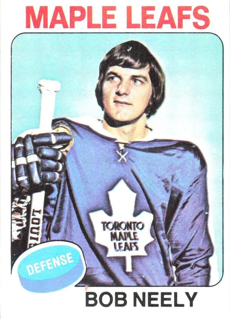 1975 Topps Hockey Bob Neely #245