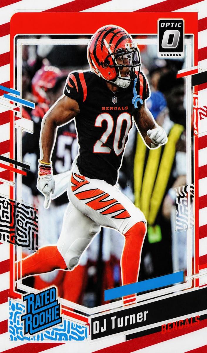 2023 Donruss Optic Football Freedom DJ Turner #220 PSA 9
