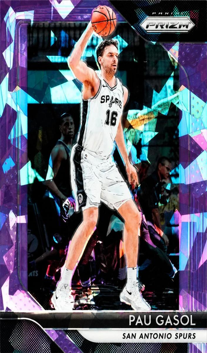 2018 Panini Prizm Basketball Purple Ice Pau Gasol #13