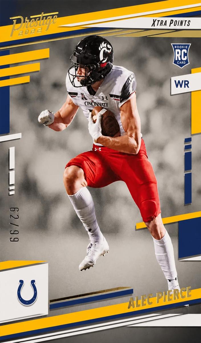 2022 Panini Prestige Football Xtra Points Gold Alec Pierce #376