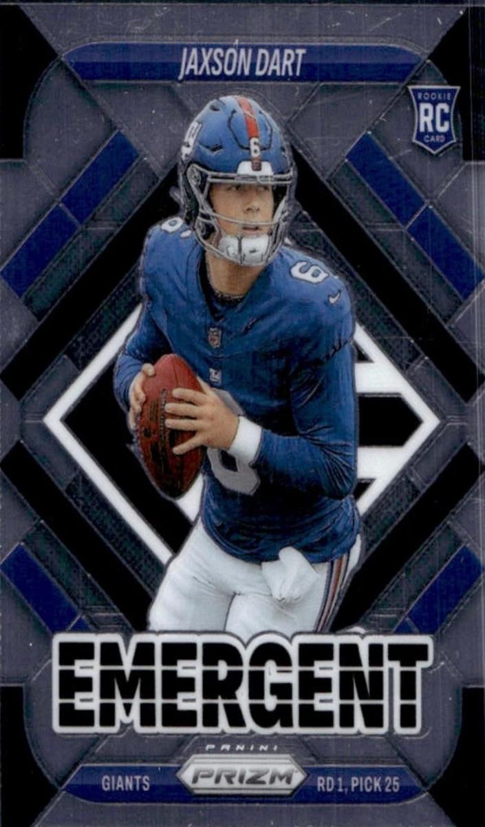 2025 Panini Prizm Football Jaxson Dart #6 PSA 9