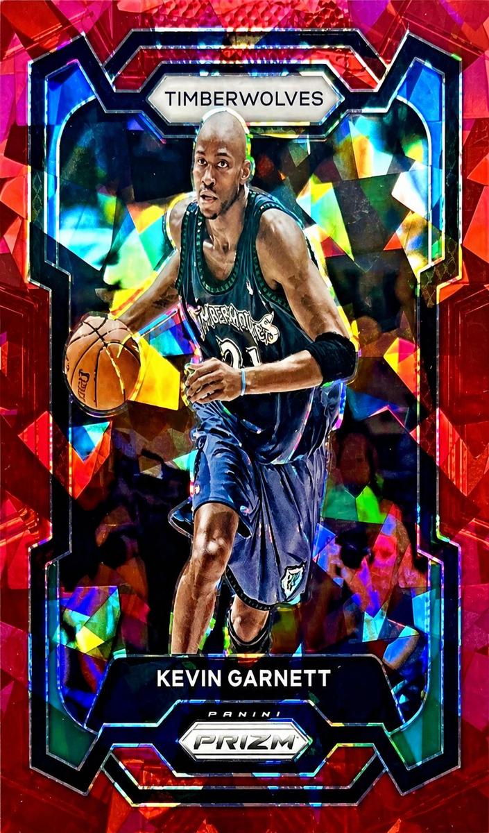 2023 Panini Prizm Basketball Red Ice Kevin Garnett #183