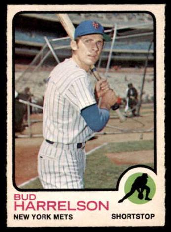 1973 O-Pee-Chee Baseball Bud Harrelson #223
