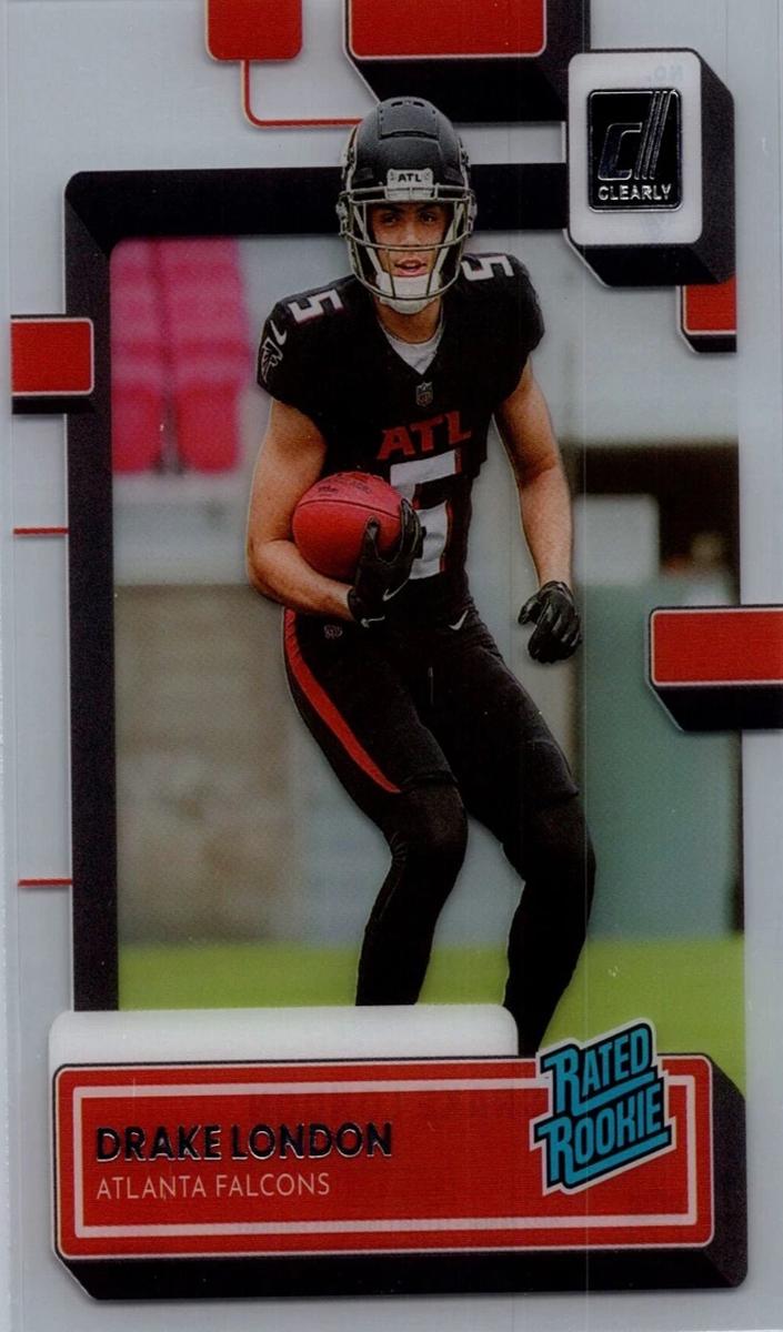 2022 Panini Clearly Donruss Football Drake London #57