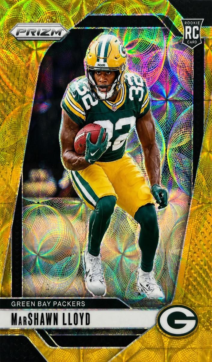 2024 Panini Prizm Football Choice Gold MarShawn Lloyd #374