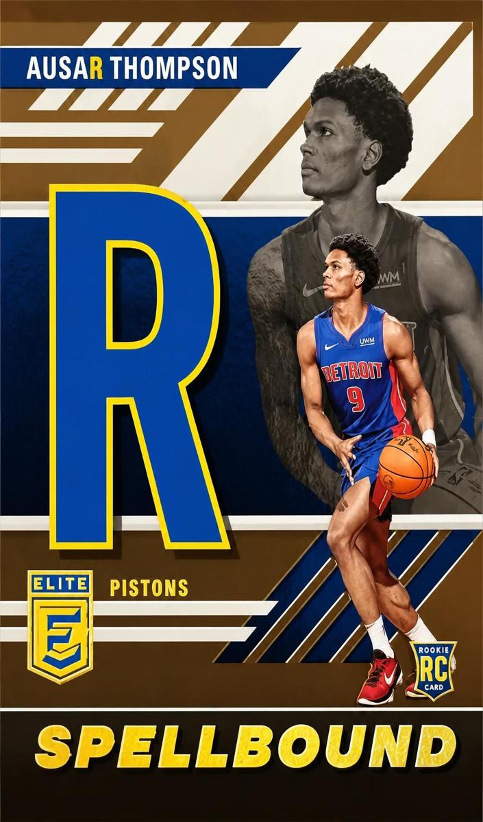 2023 Donruss Elite Basketball Gold Ausar Thompson #24