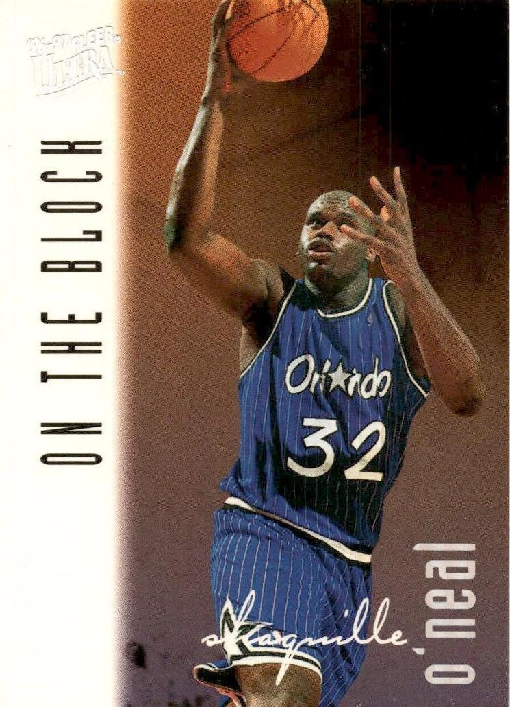 1996 Fleer Ultra Basketball Shaquille O'Neal #135 PSA 9