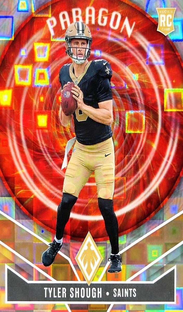 2025 Panini Phoenix Football Silver Pandora Tyler Shough #6