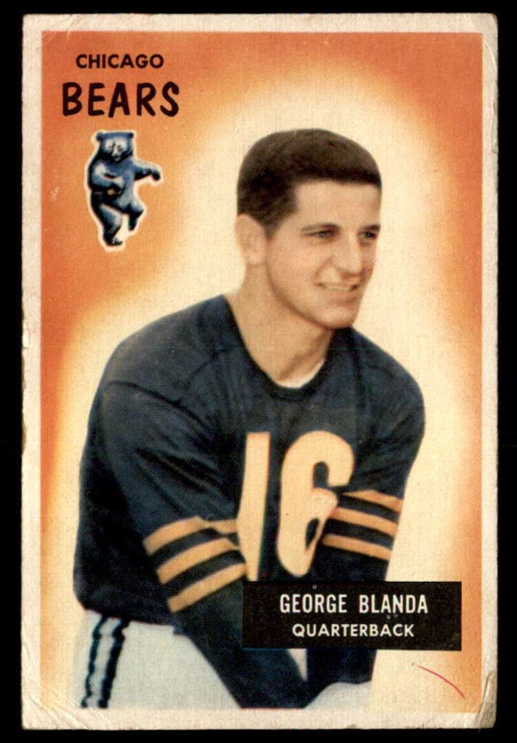 1955 Bowman Football George Blanda #62 PSA 6