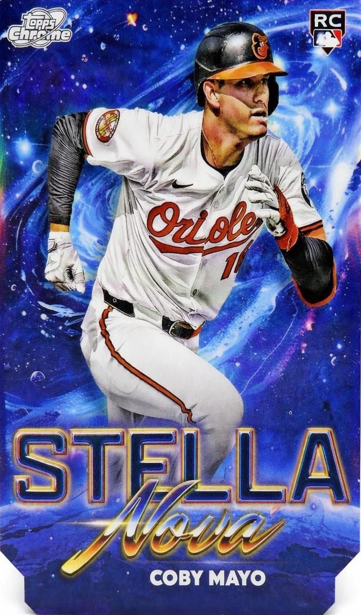 2025 Topps Cosmic Chrome Baseball Coby Mayo #SN-13