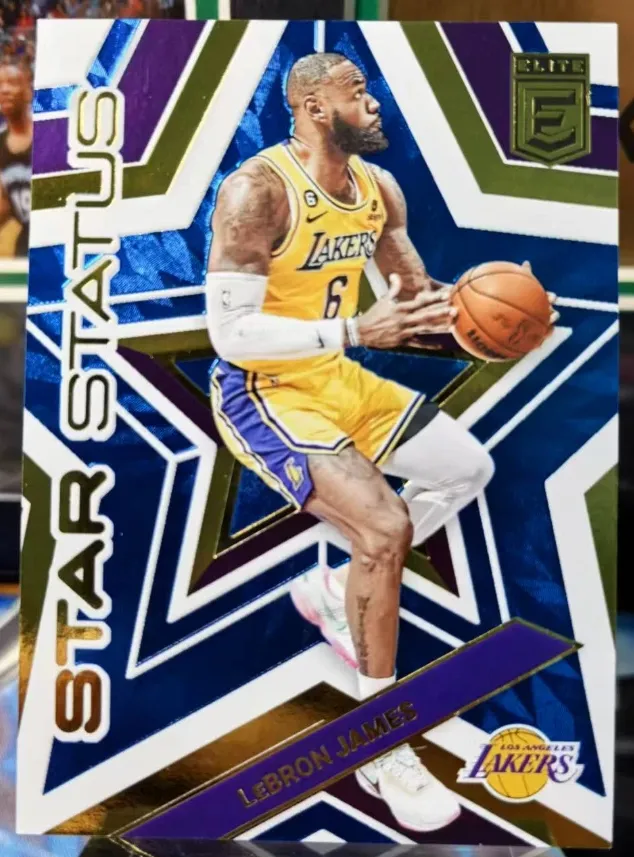 2022 Donruss Elite Basketball LeBron James #2 PSA 10