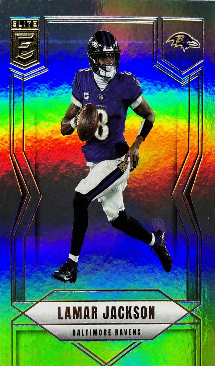 2025 Donruss Elite Football Lamar Jackson #10