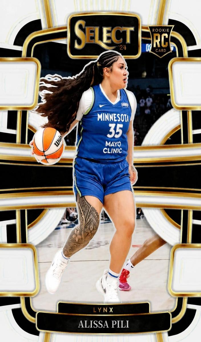 2024 Panini Select WNBA Basketball Silver Alissa Pili #34