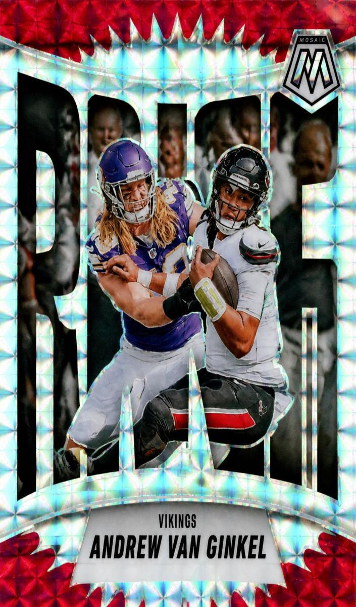 2025 Panini Mosaic Football Red Andrew Van Ginkel #3