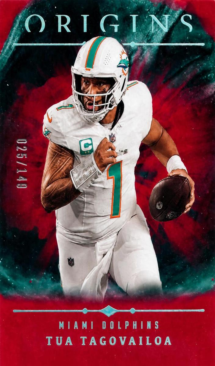 2024 Panini Origins Football Red Tua Tagovailoa #40