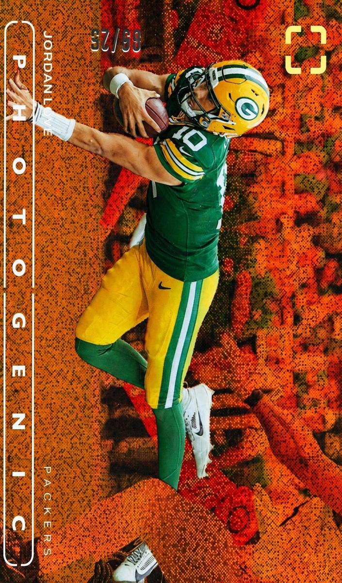 2024 Panini PhotoGenic Football Orange Jordan Love #75