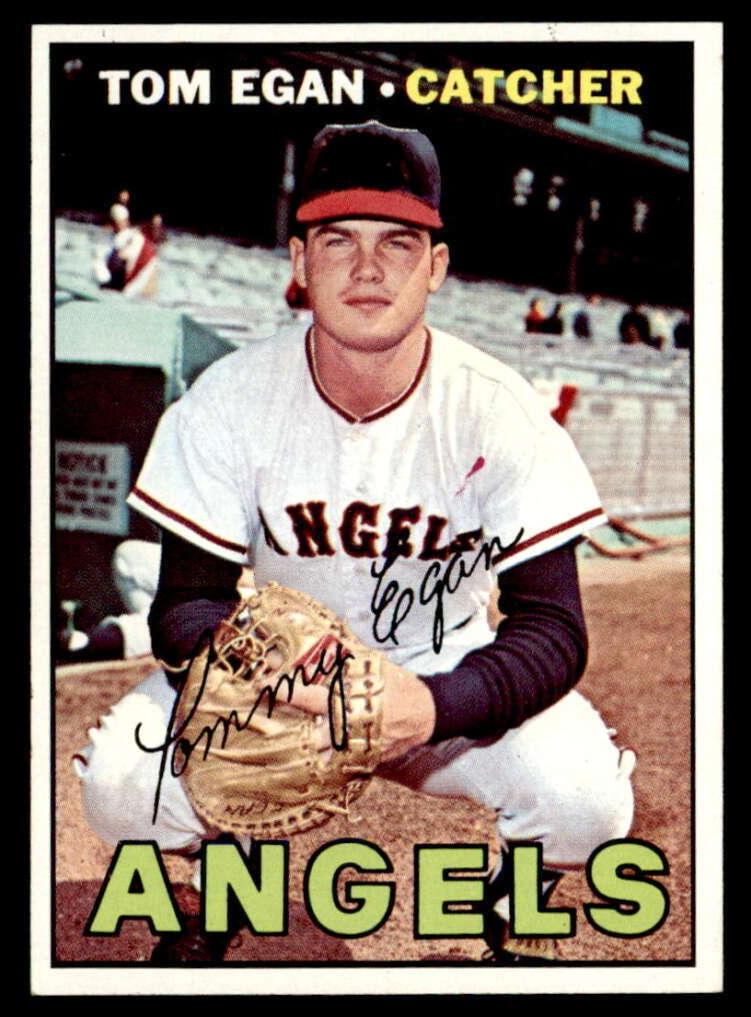 1967 Topps Baseball Tom Egan #147 PSA 7