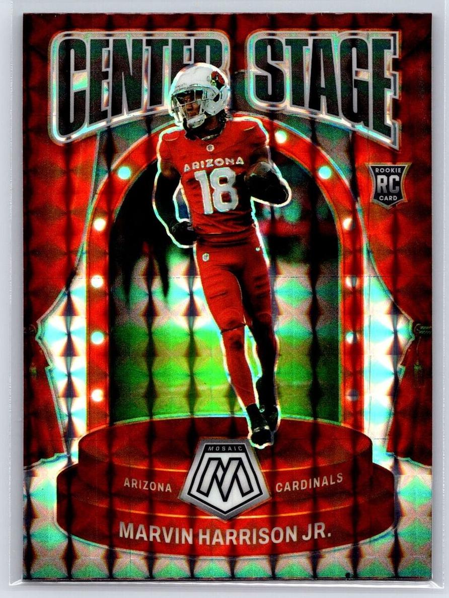 2024 Panini Mosaic Football Mosaic Marvin Harrison Jr. #2 PSA 8.5