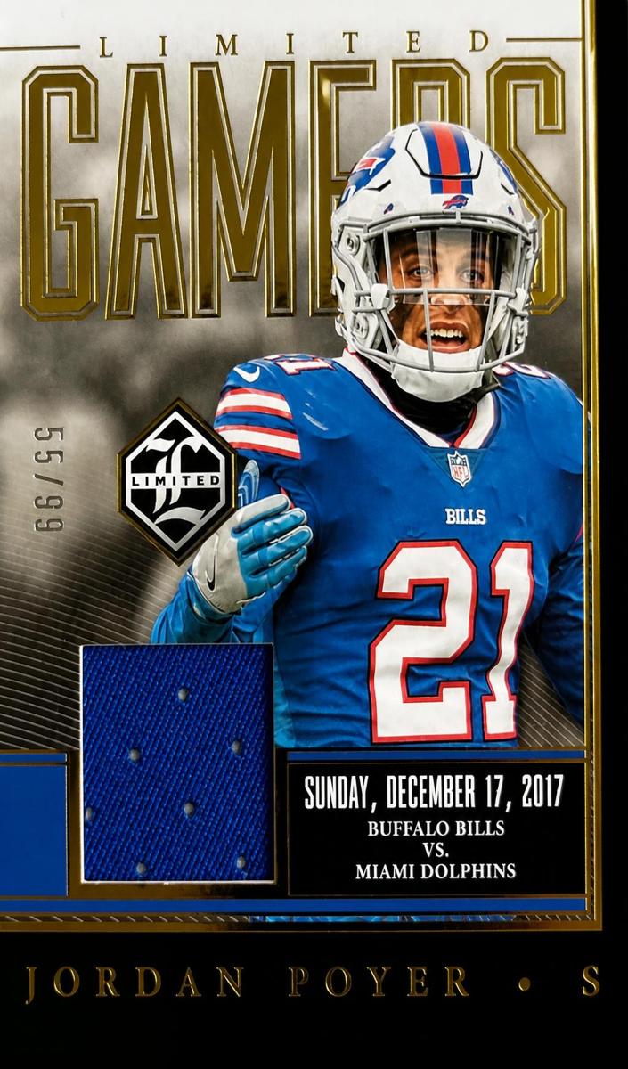 2023 Panini Limited Football Gold Spotlight Jordan Poyer #LG-JPR