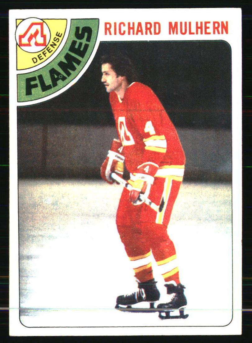 1978 Topps Hockey Richard Mulhern #256 PSA 9