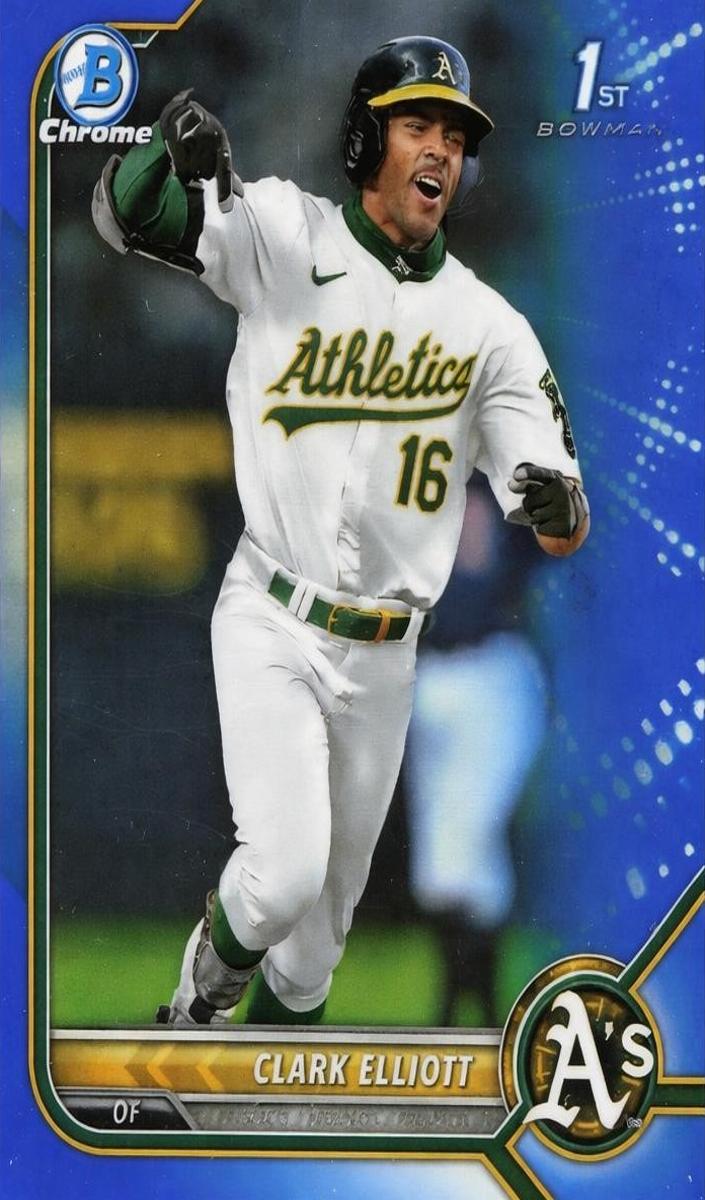 2022 Bowman Draft Baseball Blue Clark Elliott #BDC-85