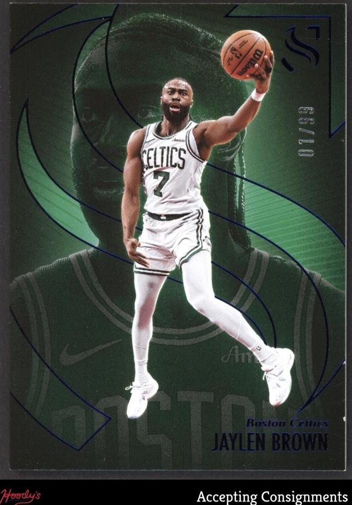 2024 Panini Silhouette Basketball Blue Jaylen Brown #60