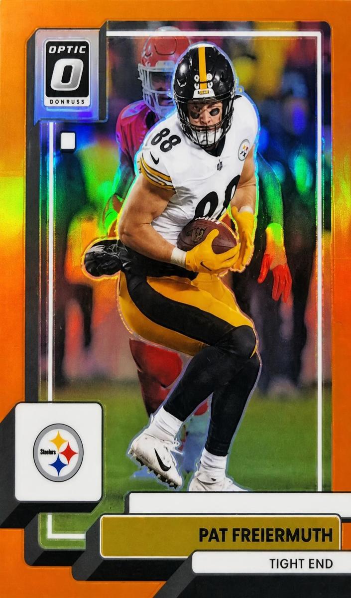 2022 Donruss Optic Football Orange Pat Freiermuth #167